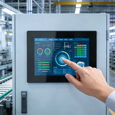 Telas industriais de 27 polegadas